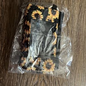 Brand new sunflower wristlet